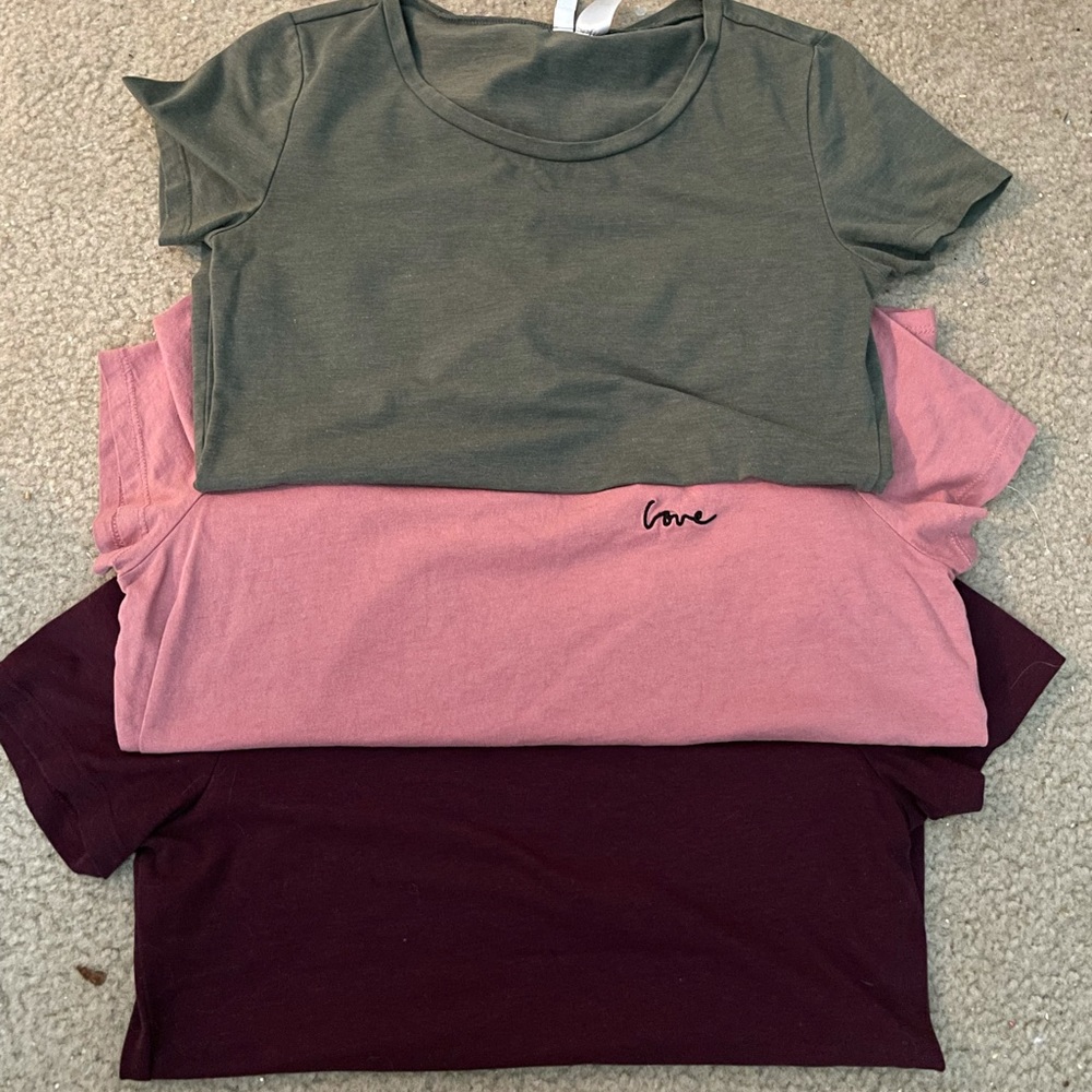 Set of 3 H&M Tees